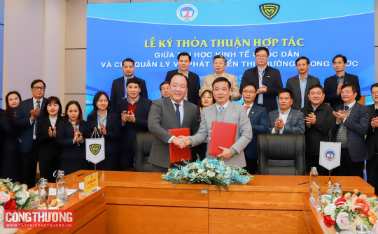 Đẩy mạnh hợp tác chuyên sâu trong đào tạo, nghiên cứu lĩnh vực thị trường trong nước và quản lý thị trường