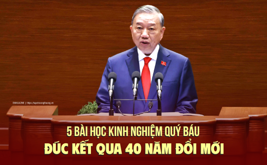 [Emagazine] 5 bài học kinh nghiệm quý báu đúc kết qua 40 năm Đổi mới