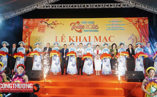 Đà Nẵng khai mạc Hội chợ Xuân 2026, mở đầu chuỗi xúc tiến thương mại trong năm mới