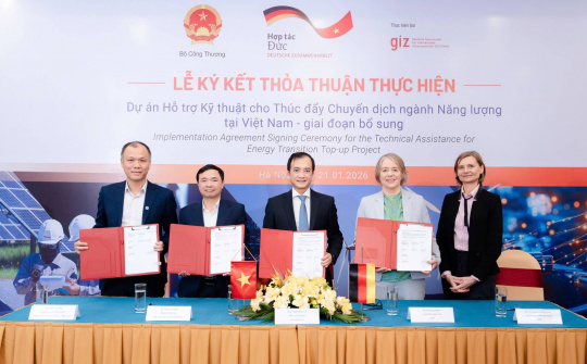 Việt Nam - Đức mở rộng hợp tác về chuyển dịch năng lượng