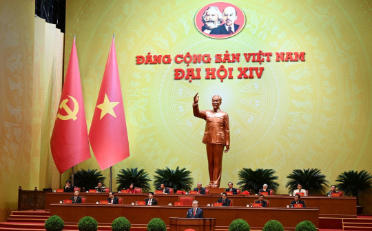 Thông báo về điện mừng Đại hội XIV của Đảng