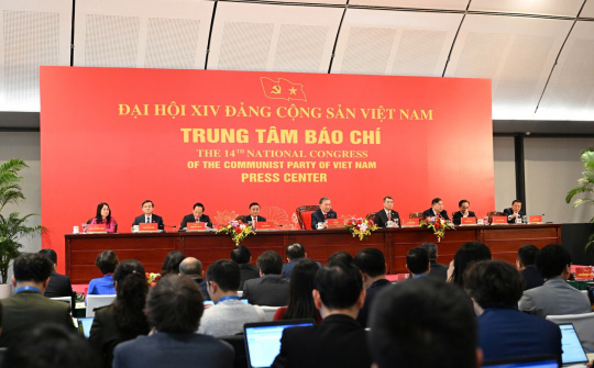 Tổng Bí thư Tô Lâm chủ trì Họp báo quốc tế công bố kết quả Đại hội XIV