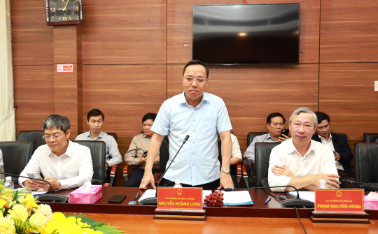 Thứ trưởng Nguyễn Hoàng Long làm việc với tỉnh Khánh Hòa về thực hiện Quy hoạch điện VIII điều chỉnh