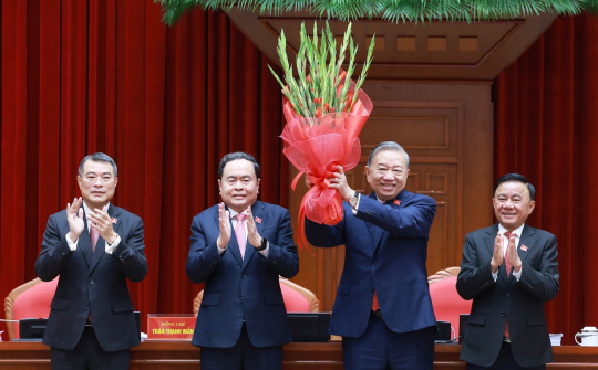 Điện, thư chúc mừng Tổng Bí thư Ban Chấp hành Trung ương Đảng Cộng sản Việt Nam khóa XIV Tô Lâm