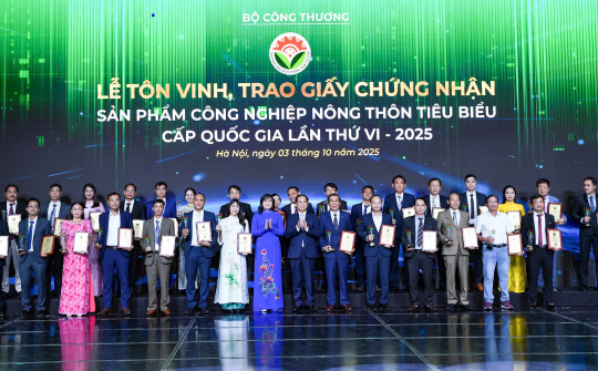 Bộ Công Thương công bố danh mục thủ tục hành chính được bãi bỏ liên quan tới bình chọn sản phẩm công nghiệp nông thôn tiêu biểu