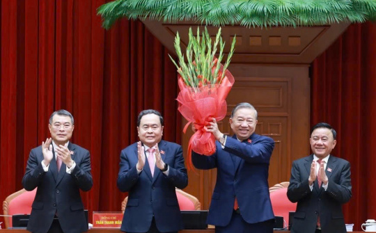 Đồng chí Tô Lâm giữ chức Tổng Bí thư Ban Chấp hành Trung ương Đảng khóa XIV