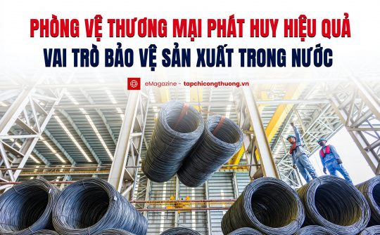 Phòng vệ thương mại phát huy hiệu quả vai trò bảo vệ sản xuất trong nước