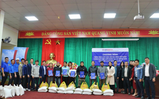 Thủy điện Trung Sơn: Sẻ chia cùng các gia đình chính sách và hộ nghèo