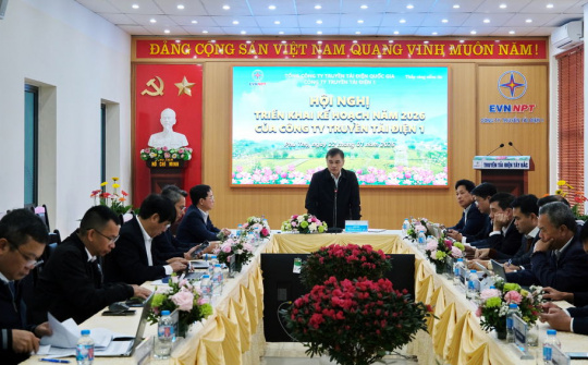 Công ty Truyền tải điện 1: Quyết tâm thực hiện thắng lợi các nhiệm vụ, chỉ tiêu kế hoạch năm 2026