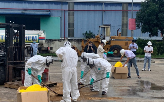 Bộ Công Thương hướng dẫn thực hiện phòng ngừa, ứng phó sự cố hóa chất