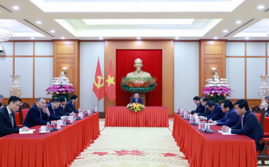 Bí thư thứ nhất, Chủ tịch nước Cuba chúc mừng thành công Đại hội XIV