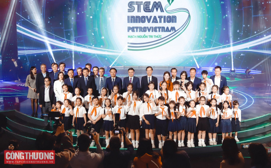 Petrovietnam khơi mạch nguồn tri thức, tiên phong kiến tạo nền tảng giáo dục STEM