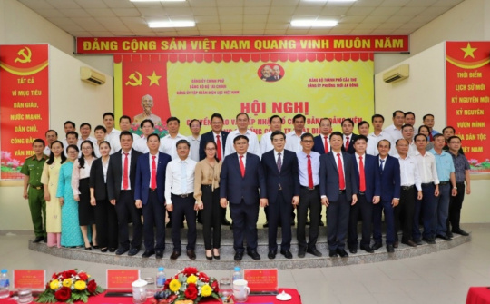 Đảng bộ EVNGENCO2 chuyển giao về trực thuộc Đảng ủy phường Thới An Đông thành phố Cần Thơ