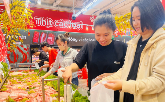 GO! bán thịt heo tươi không lợi nhuận, góp phần bình ổn thị trường trong Tết Nguyên Đán Bính Ngọ 2026