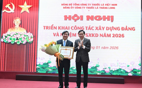 Công ty Thuốc lá Thăng Long: Vững vàng vượt thách thức, tạo nền tảng bứt phá giai đoạn mới