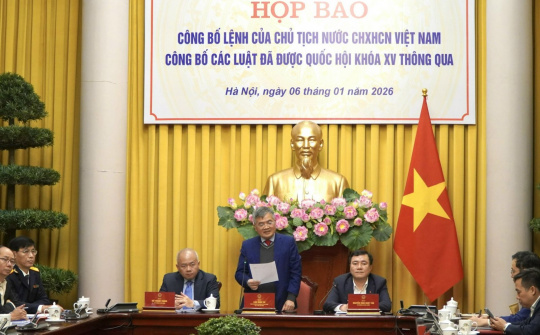 Công bố lệnh của Chủ tịch nước về Luật Thương mại điện tử