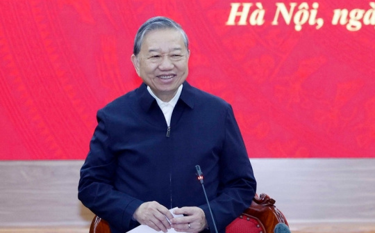 Tổng Bí thư Tô Lâm: Khơi dậy khát vọng cống hiến, vươn lên của dân tộc bằng tri thức và sáng tạo