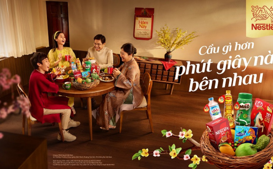 Nestlé Việt Nam lan tỏa thông điệp "Trân quý từng khoảnh khắc sum vầy" trong dịp Tết 2026