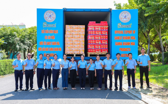 Yến sào Khánh Hòa đưa nước yến Sanest, nước giải khát Sanna sang thị trường Úc