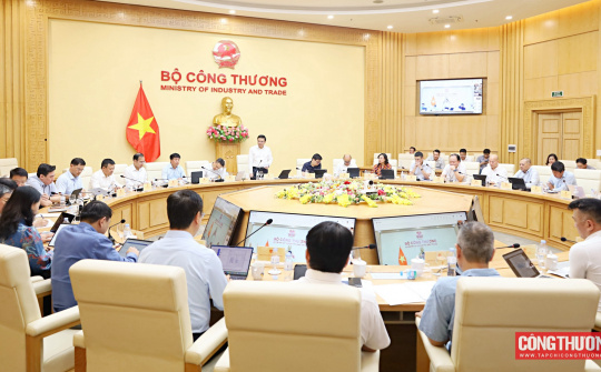 [CHÙM ẢNH] Bộ Công Thương tổ chức Hội nghị sơ kết nhiệm vụ quý III, triển khai nhiệm vụ tháng 10 và phương hướng nhiệm vụ quý IV/2026