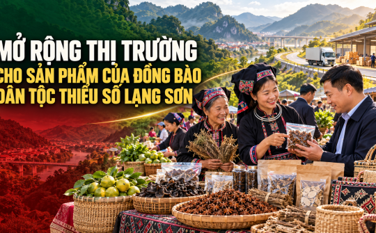 Mở rộng thị trường cho sản phẩm của đồng bào Lạng Sơn