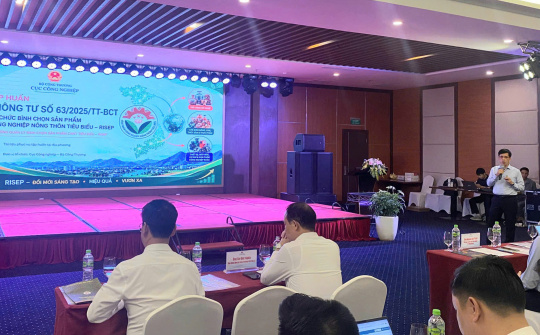 Tập huấn nghiệp vụ, triển khai chính sách khuyến công mới