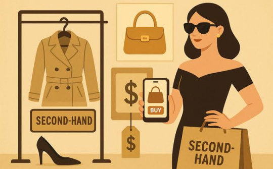 Tác động của giá trị cảm nhận từ mua hàng second - hand luxury trên nền tảng online