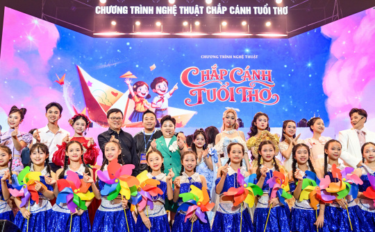 Chương trình nghệ thuật “Chắp cánh tuổi thơ”: Hành trình của ước mơ và những khám phá diệu kỳ