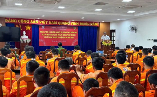 Công đoàn EVNNPT: Đồng hành nâng kỹ năng, bồi đắp bản lĩnh nghề