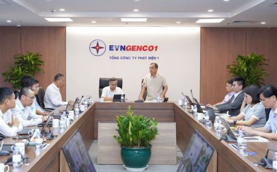 Lãnh đạo EVN làm việc với EVNGENCO1 về kế hoạch vận hành, bảo đảm cung cấp điện mùa khô 2026-2027