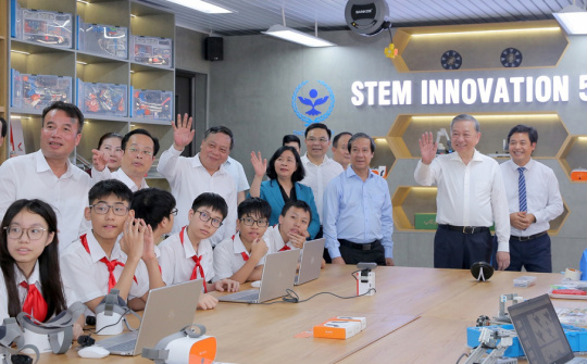 STEM Innovation Petrovietnam: Đổi mới giáo dục công nghệ từ mô hình đầu tư đồng bộ