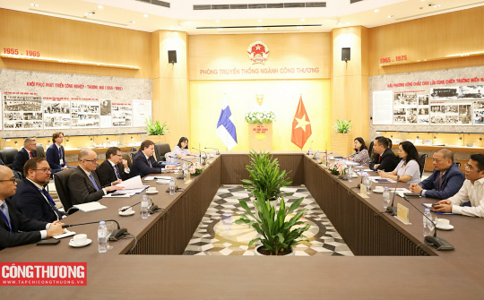 Thứ trưởng Nguyễn Việt Sơn: Tăng cường kết nối doanh nghiệp Việt Nam - Phần Lan, khai thác hiệu quả EVFTA