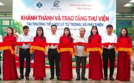 Trường Đại học Điện lực: Lan tỏa tri thức, thắp sáng ước mơ cho học sinh ở Gia Lai