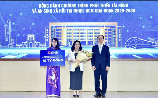 SHB đồng hành cùng khát vọng phát triển nhân tài, tự chủ công nghệ Việt Nam