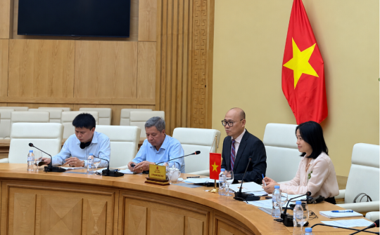 Thứ trưởng Bộ Công Thương Lương Hoàng Thái tiếp đoàn MEDEF International, thúc đẩy hợp tác Việt Nam - Pháp