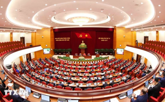 Bộ Chính trị, Ban Bí thư tổ chức Hội nghị toàn quốc quán triệt và triển khai thực hiện Nghị quyết Hội nghị Trung ương lần thứ tư
