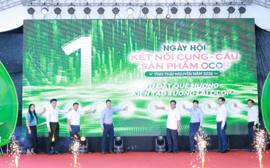Thái Nguyên thúc đẩy kết nối cung - cầu, mở rộng thị trường tiêu thụ sản phẩm OCOP