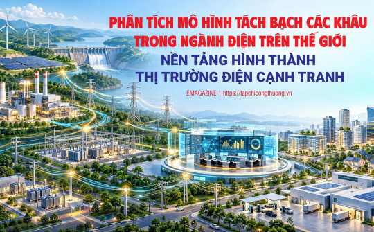 Phân tích mô hình tách bạch các khâu trong ngành điện trên thế giới: Nền tảng hình thành thị trường điện cạnh tranh