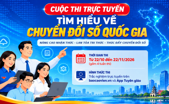 Đảng ủy Bộ Công Thương đẩy mạnh tuyên truyền Cuộc thi trực tuyến tìm hiểu về chuyển đổi số quốc gia