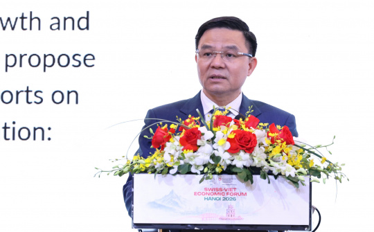 Bộ trưởng Lê Mạnh Hùng: Hiệp định Thương mại tự do Việt Nam - EFTA mở ra không gian hợp tác mới trong thương mại, đầu tư và phát triển bền vững