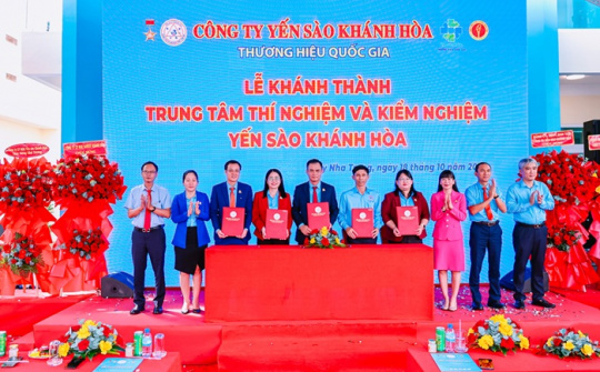 Khánh thành Trung tâm Thí nghiệm và Kiểm nghiệm Yến sào Khánh Hòa