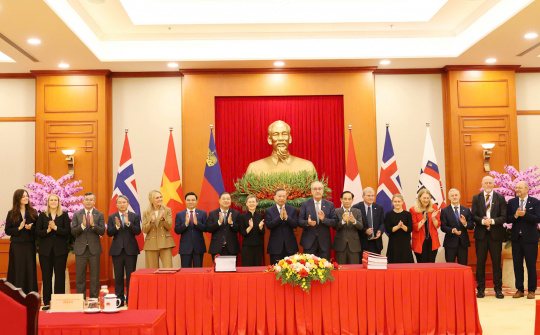 [VIDEO] Chính thức ký kết Hiệp định Thương mại Tự do Việt Nam - EFTA