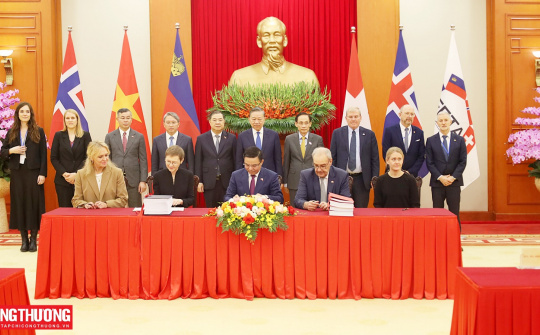 Chính thức kí kết Hiệp định Thương mại Tự do Việt Nam - EFTA