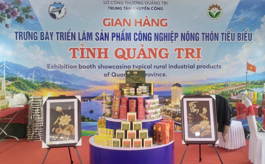 Trung tâm Khuyến công Quảng Trị: Tiếp sức công nghiệp nông thôn phát triển bền vững