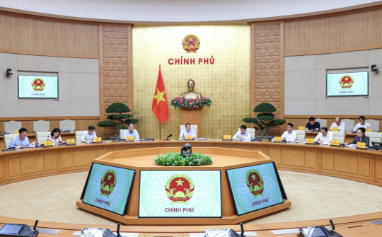 Thủ tướng Lê Minh Hưng chủ trì Hội nghị về đánh giá, xếp loại cán bộ lãnh đạo, quản lý Quý III/2026