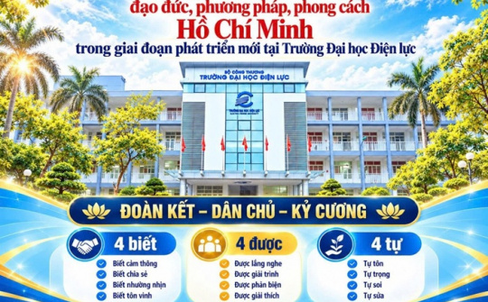 Trường Đại học Điện lực: Học tập và làm theo Bác trong giai đoạn phát triển mới