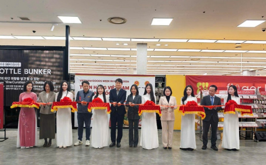 Khai mạc Tuần hàng Việt Nam tại hệ thống LOTTE Mart Hàn Quốc