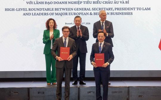 Vinachem và Air Liquide trao MOU trước sự chứng kiến của Tổng Bí thư, Chủ tịch nước Tô Lâm