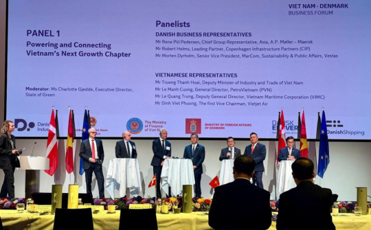 PETROVIETNAM tiên phong cùng các đối tác Đan Mạch phát triển điện gió ngoài khơi