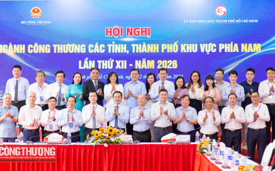 [CHÙM ẢNH] Hội nghị ngành Công Thương các tỉnh, thành phố khu vực phía Nam lần thứ XII - năm 2026